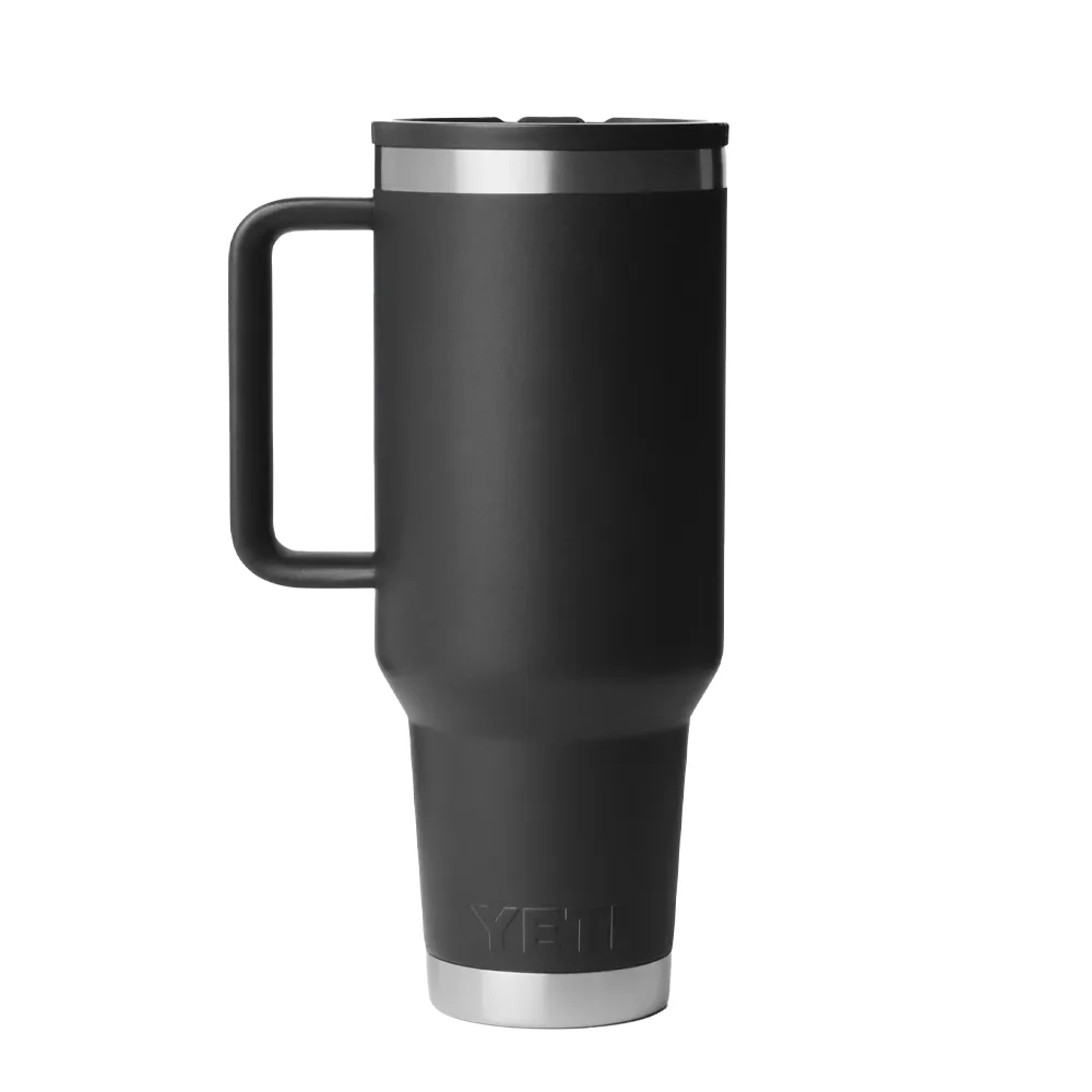 Yeti 40 oz Rambler Travel Mug with Color-Matched Straw Lid 1