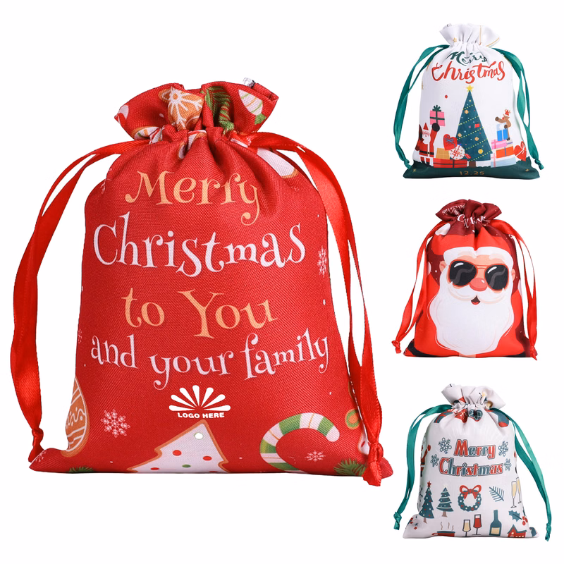 Customizable Christmas Gift Bags for Festive Gifting