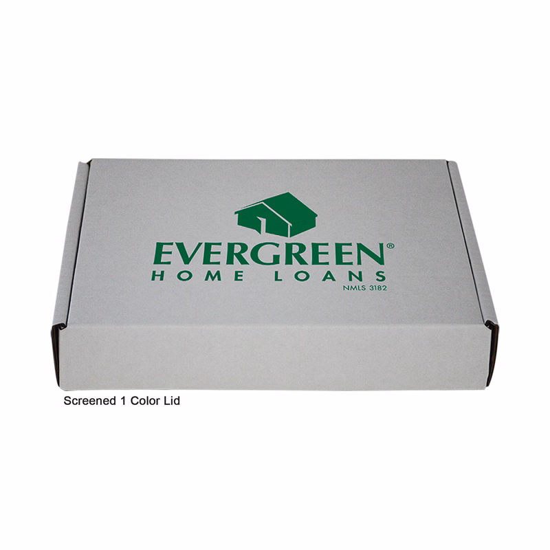 10 1/4" x 8 1/4" x 1-7/8" - B-Flute Outside Tuck Box