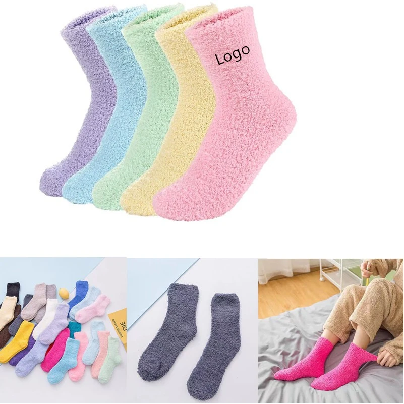 Fuzzy Cozy Socks 1