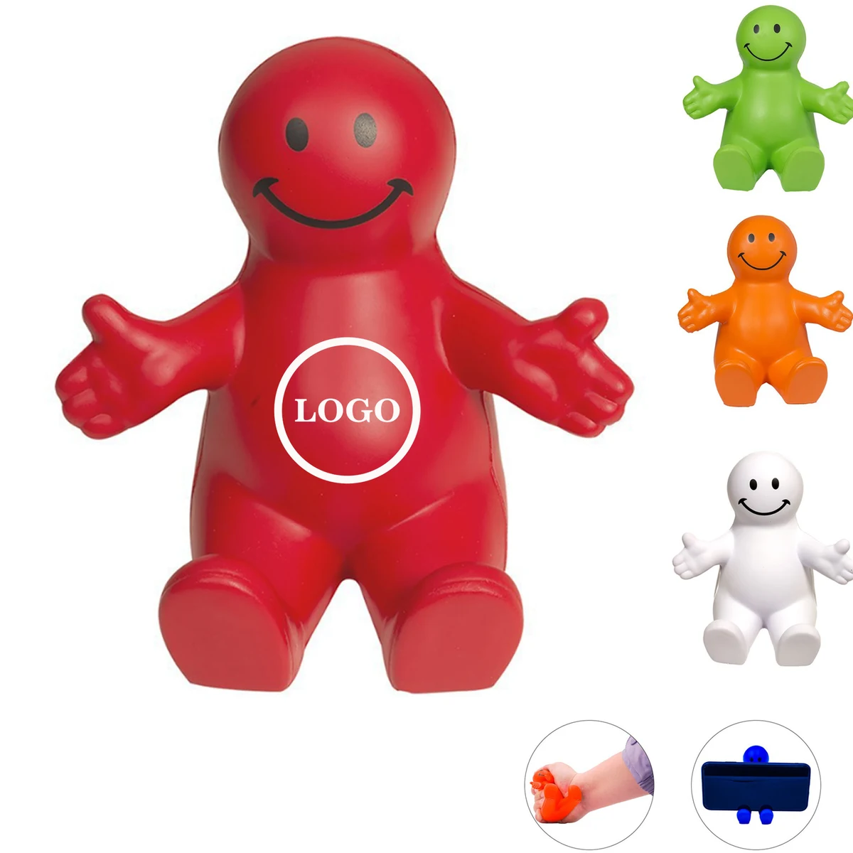 Smiling Stress Reliever with Phone Holder 1