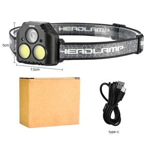 Portable LED Headlamp 4 Modes Rechargeable with Adjustable Strap 1