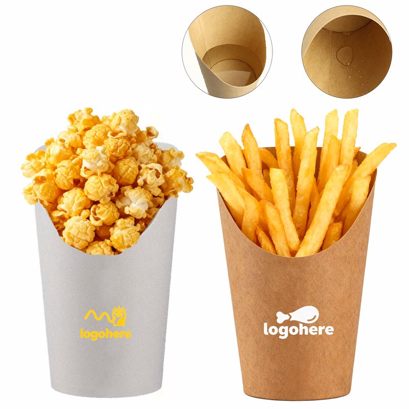 12OZ Takeout Snack Cup with Slanted Opening
