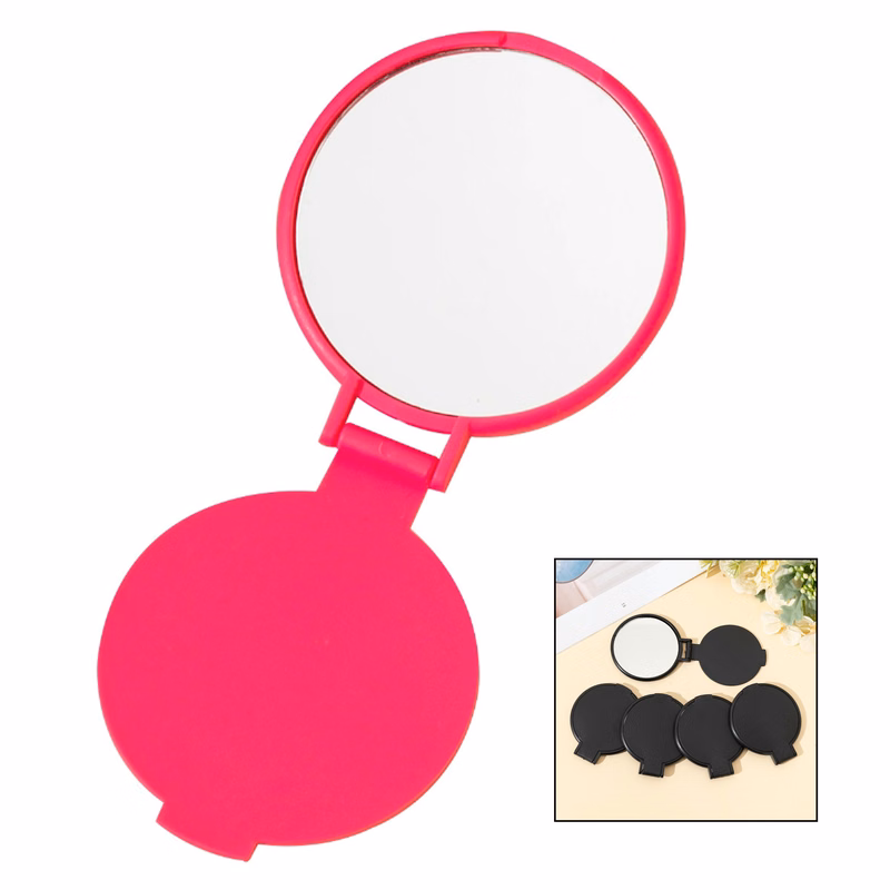 Round Folding Compact Mirror