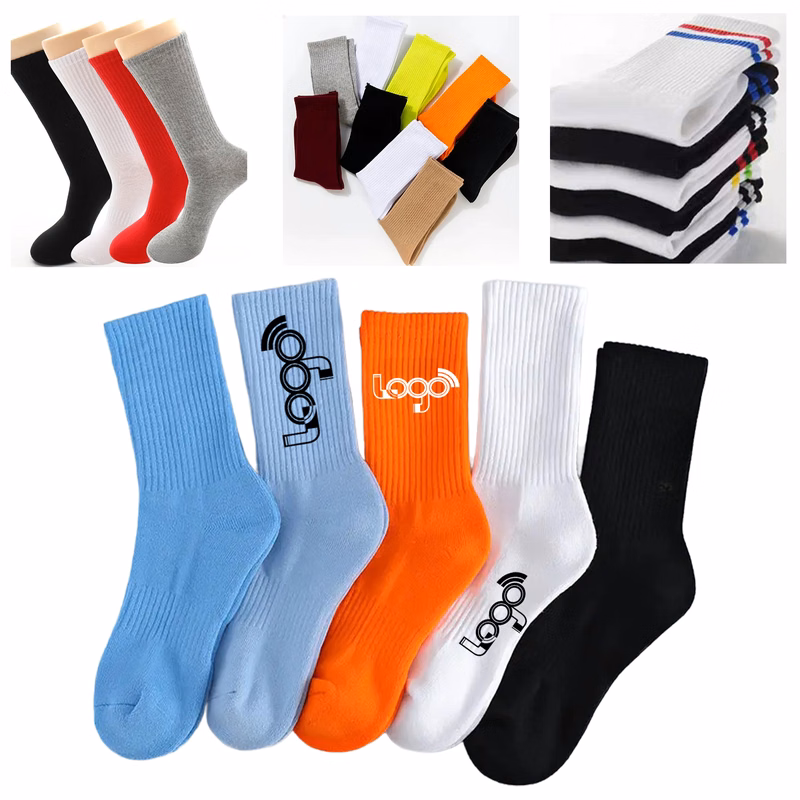 Custom Crew Socks with Logo Printing