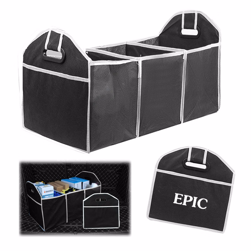Foldable Multipurpose Vehicle Backup Storage Box