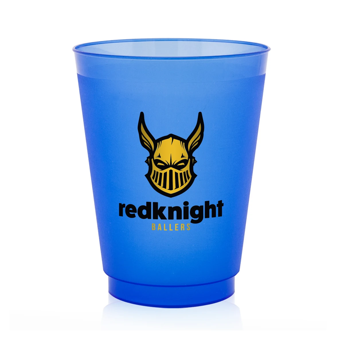 16 oz. Court Side Frosted Plastic Stadium Cup (1 Color Imprint) 1