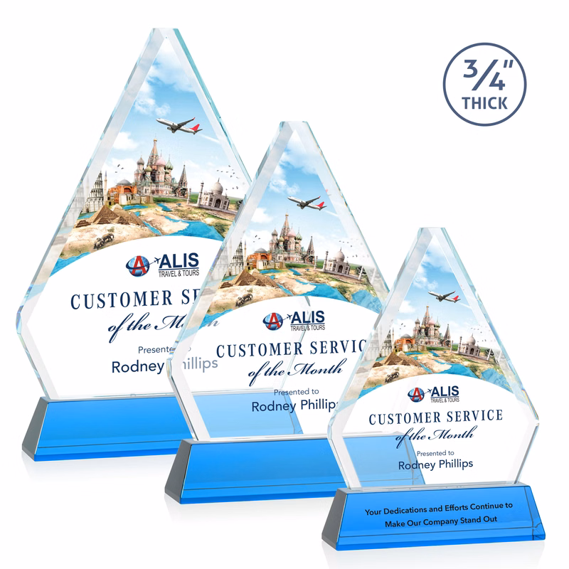 Fyreside VividPrint™ Award on Newhaven - Sky Blue