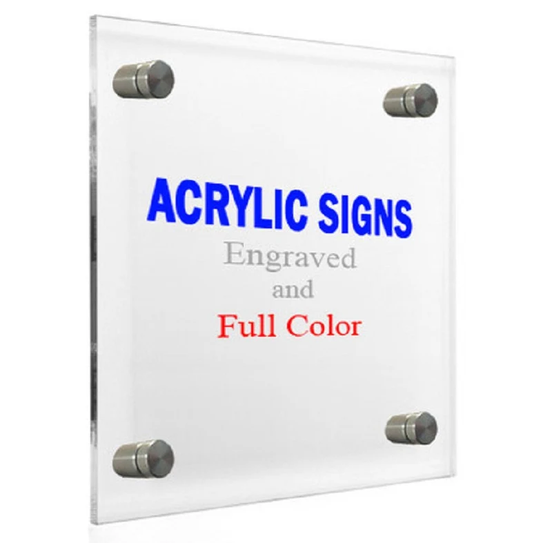 Color Rich Acrylic Sign 2 1