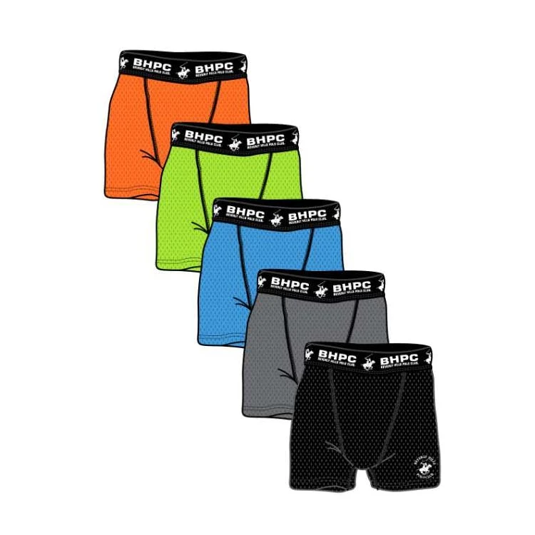 Boys Mesh Boxer Briefs - Size 4-18 4pk 1