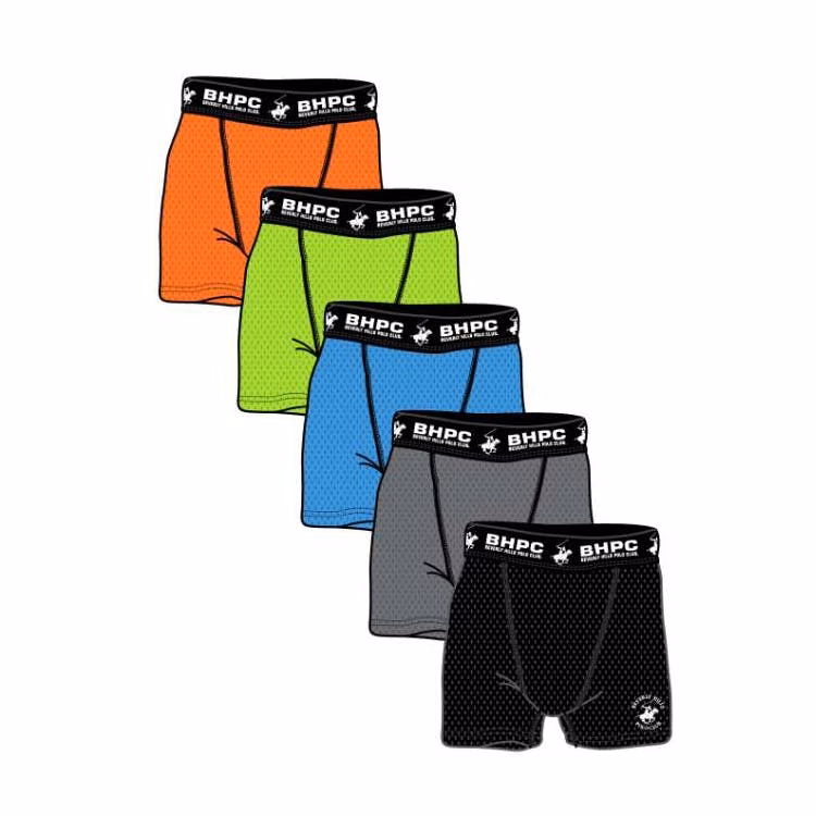 Boys Mesh Boxer Briefs - Size 4-18 4pk