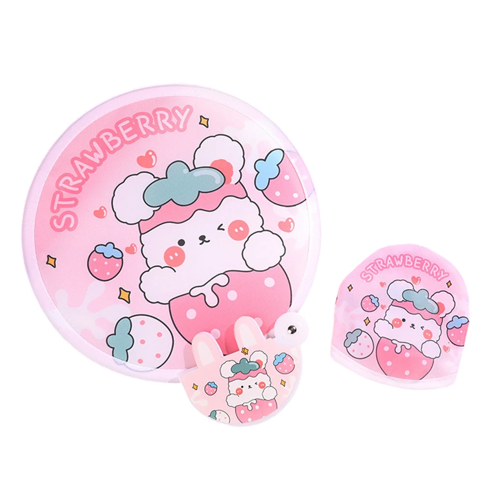 Gift Advertising Fan Plastic Handle Fan Customized Advertising hand held Fan Promotional 1
