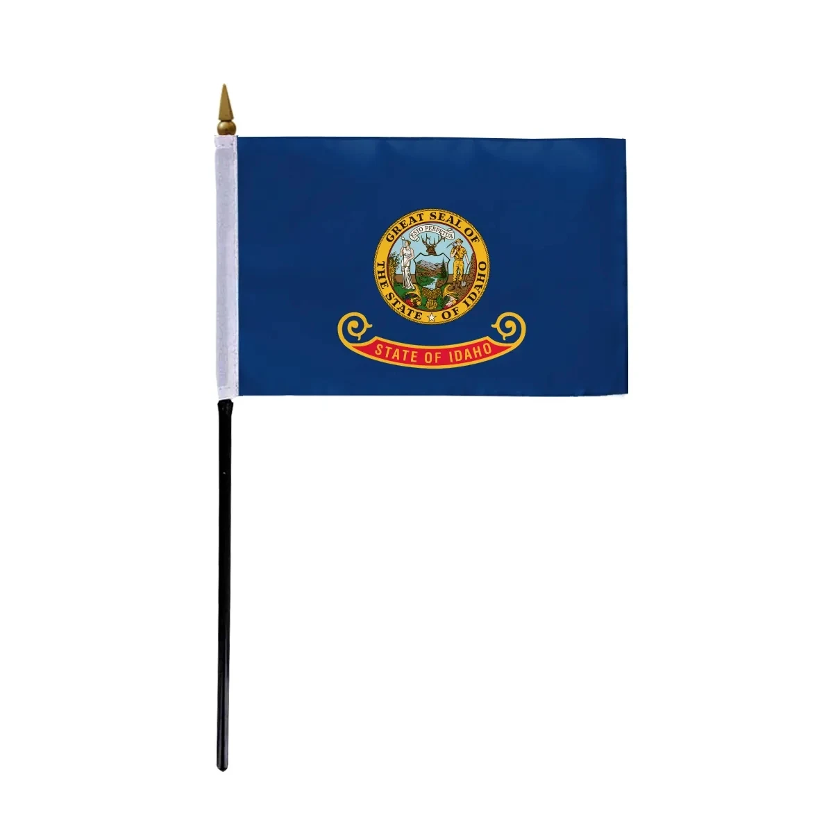 4"x6" & 12"x18'' Idaho ePoly Printed Stick Flags 1
