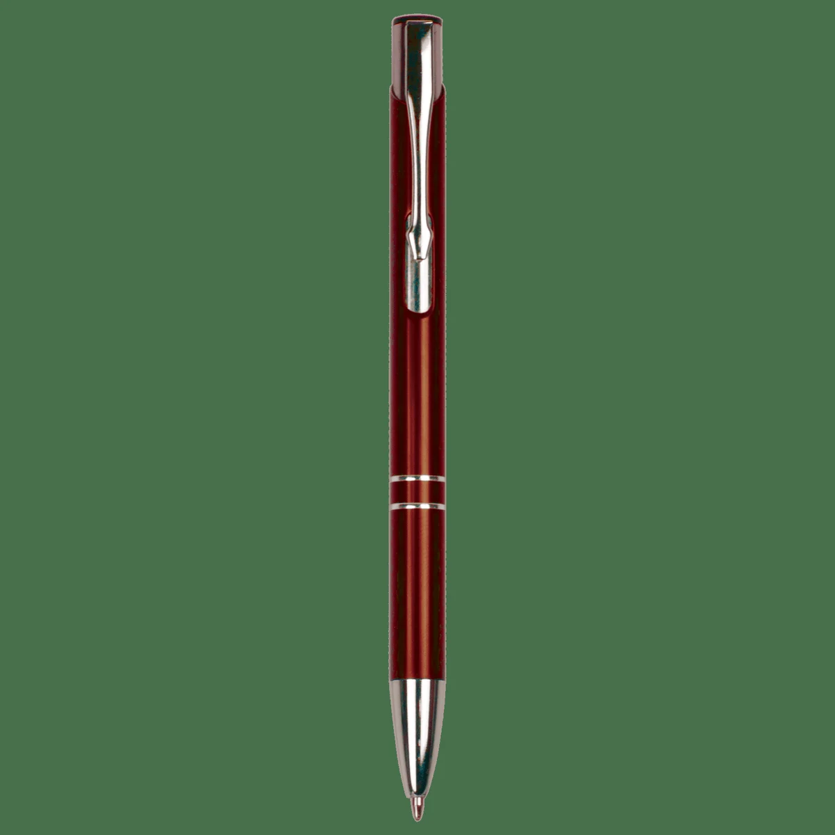 Burgundy with Silver Trim Pen 1
