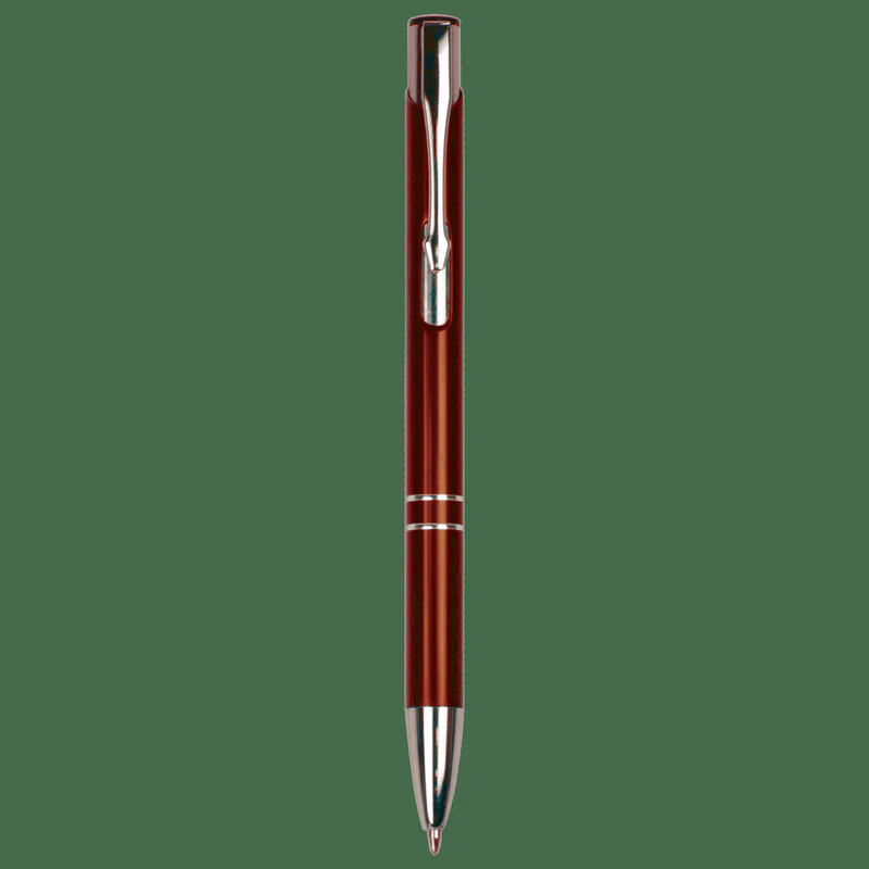 Burgundy with Silver Trim Pen