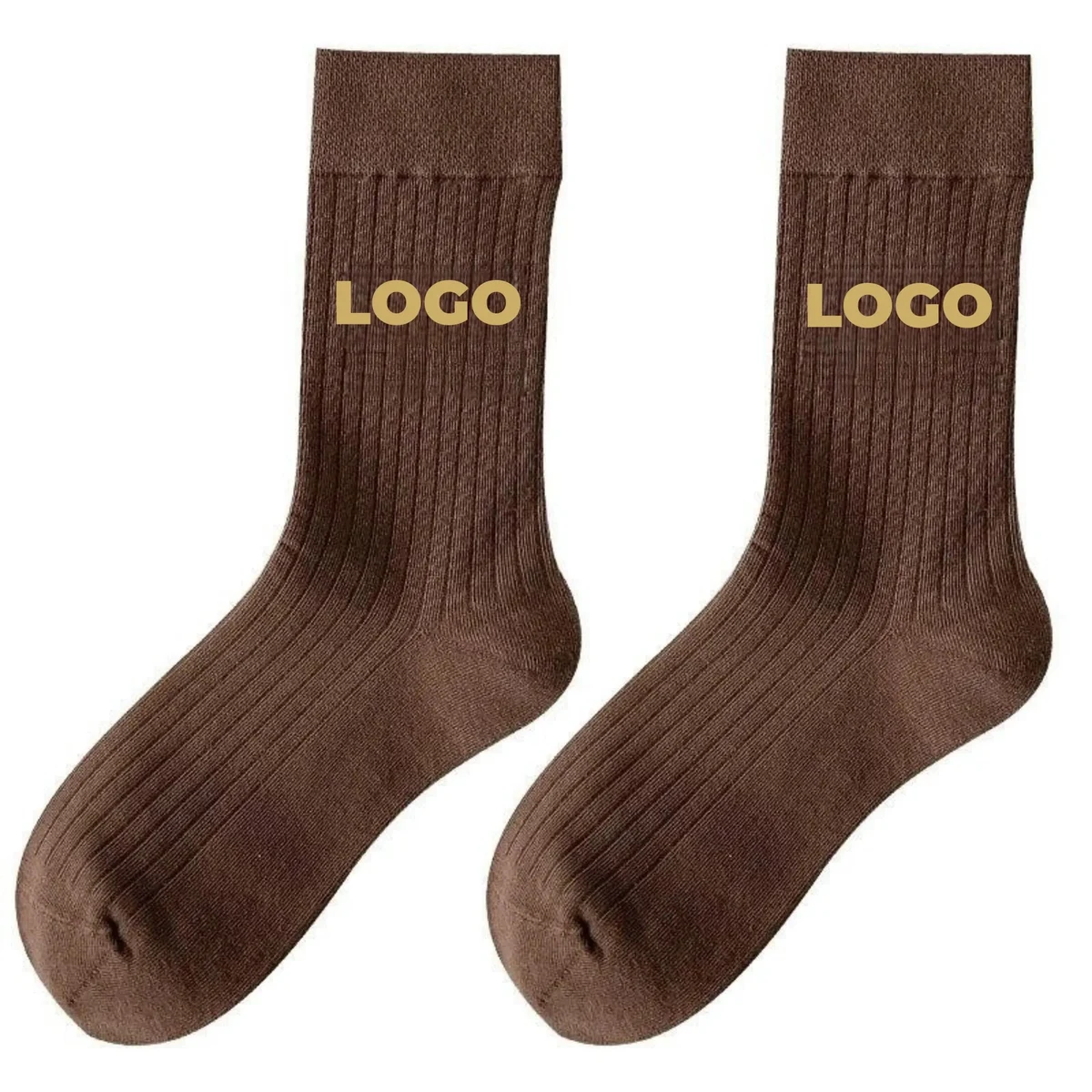 Hot Stamping Winter New Versatile Cotton Trend Tube Socks-go 1