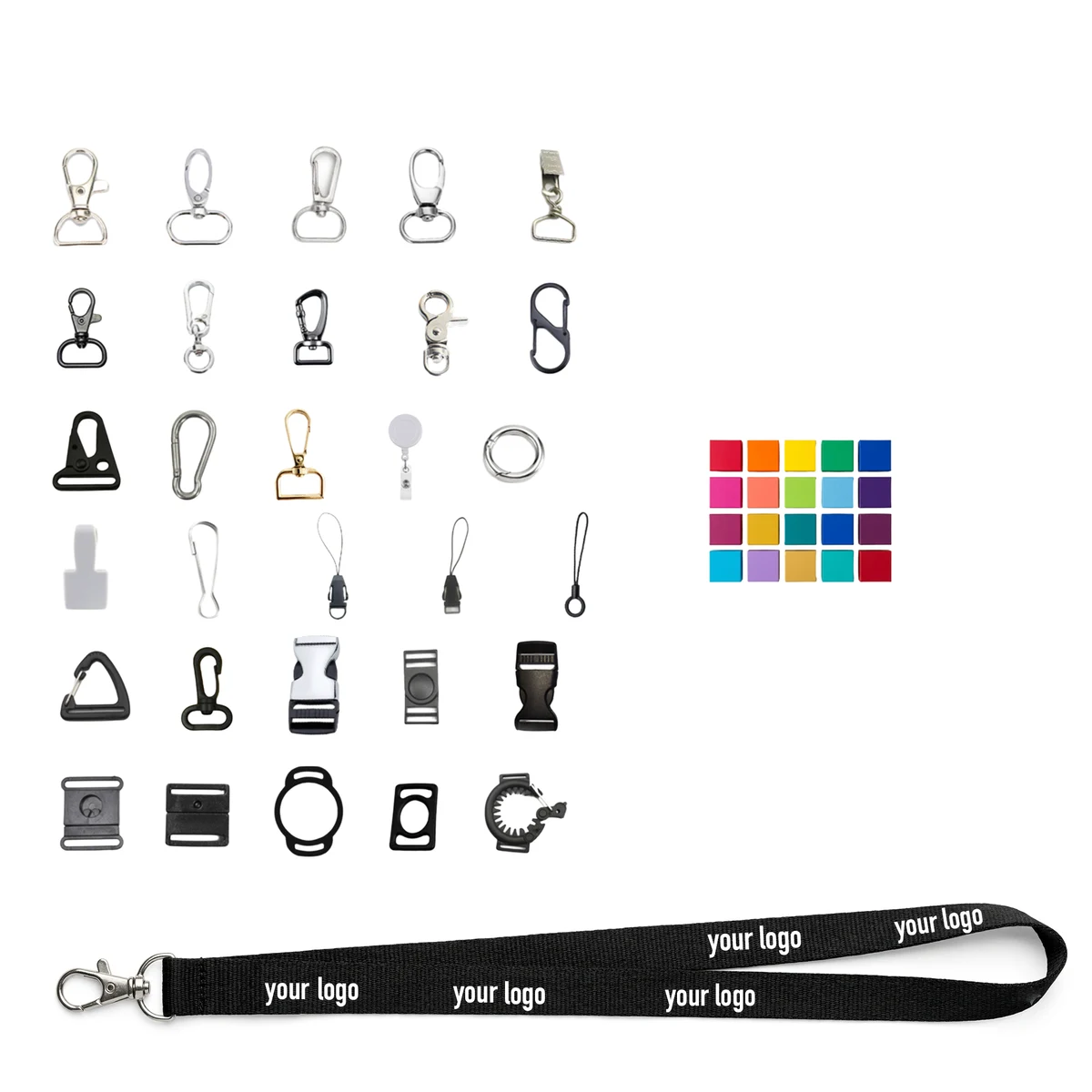 Customized Event And Exhibition Badge Lanyards 1