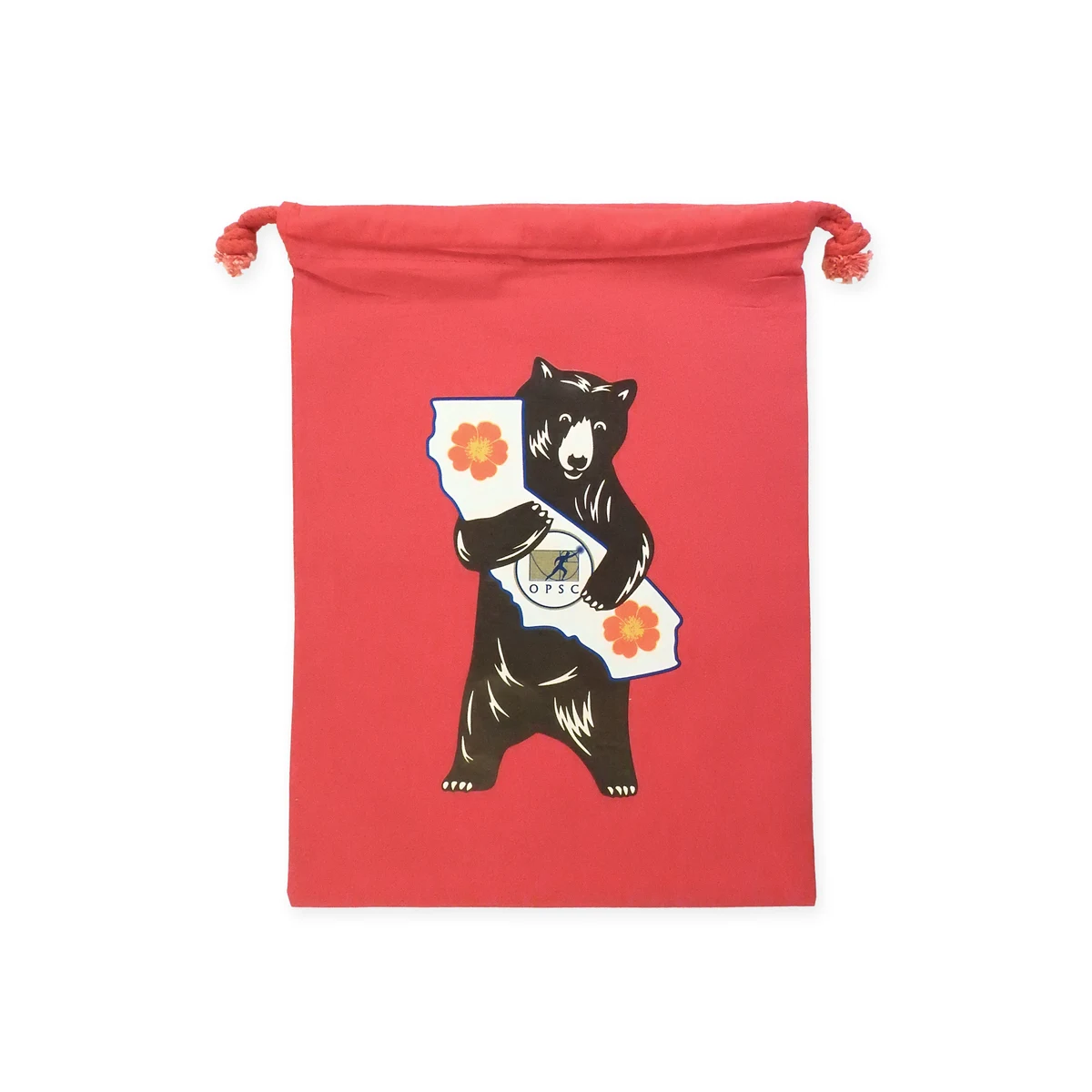 IRRD "RED" Series Cotton Drawstring Bags 12 x 16" 1