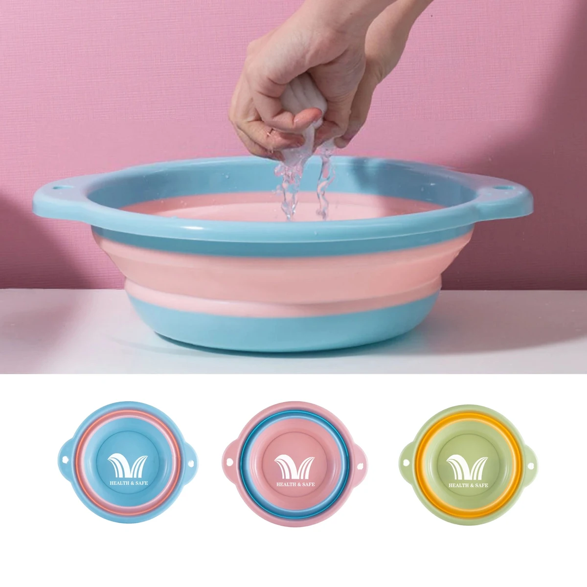 Collapsible Folding Dish Washing Basin 1