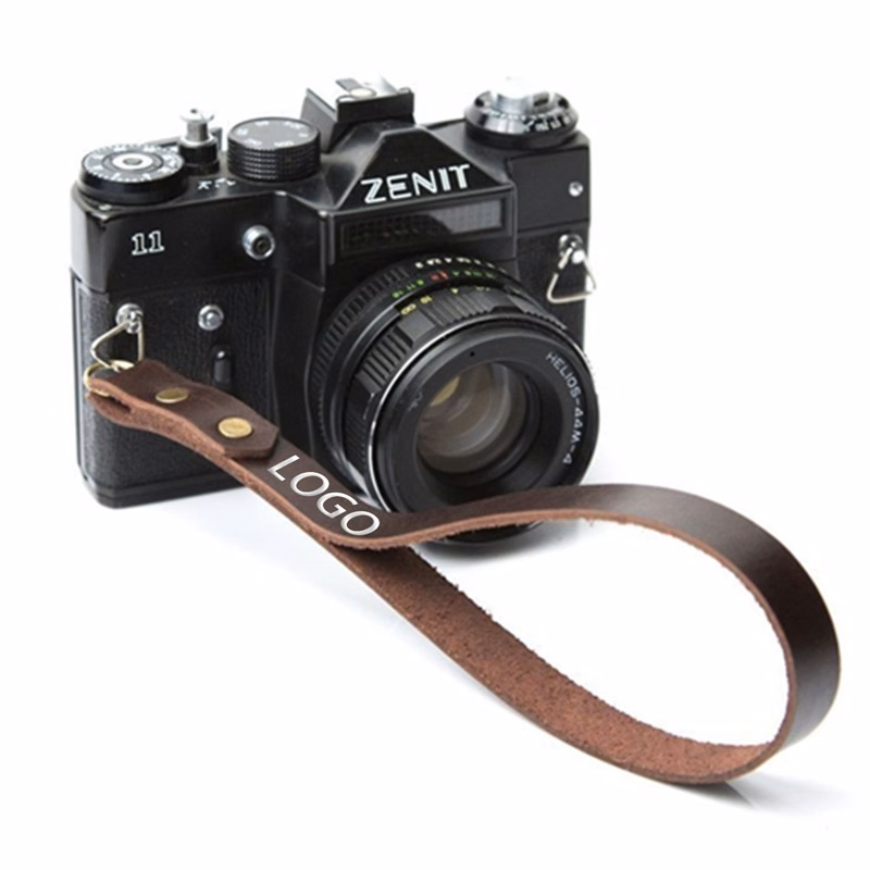 Leather Camera Wrist Band Strap