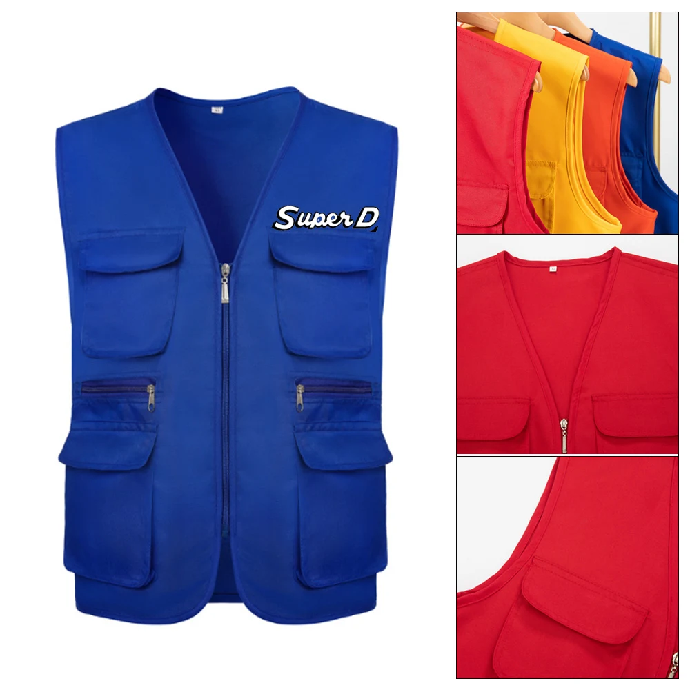 Multi-pocket Volunteer Campaign Vest 1