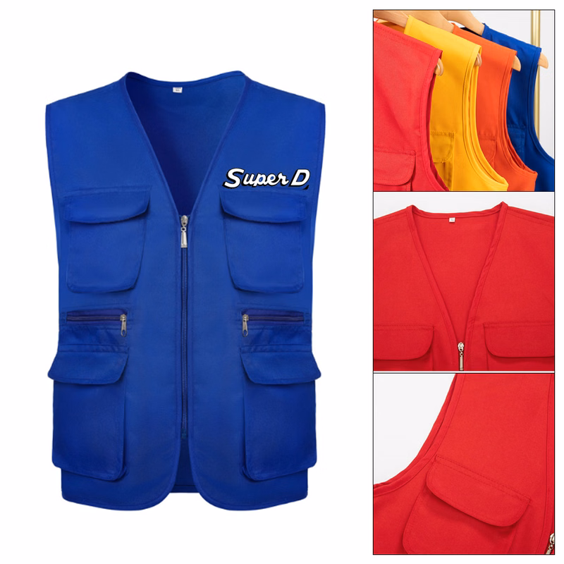 Multi-pocket Volunteer Campaign Vest