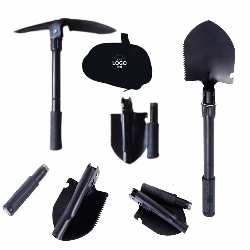 Multipurpose Folding Shovel with Compass