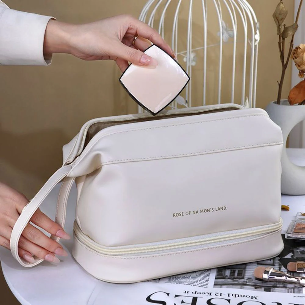 Double Layer Cloud Cosmetic Bag 1