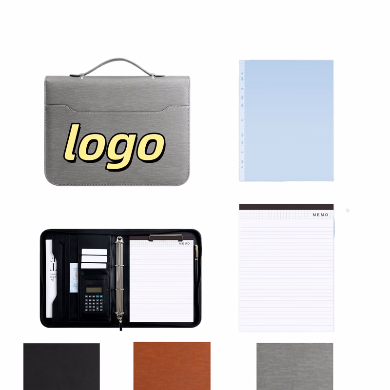 Stylish Functional Leather Office Companion