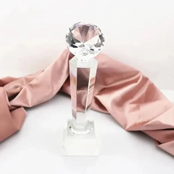 Personalized Crystal Award Trophy 1