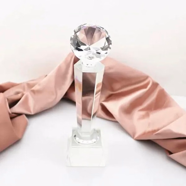 Personalized Crystal Award Trophy