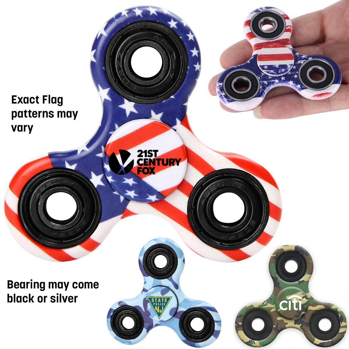 Patriotic Fidget Spinner Toy - USA 1