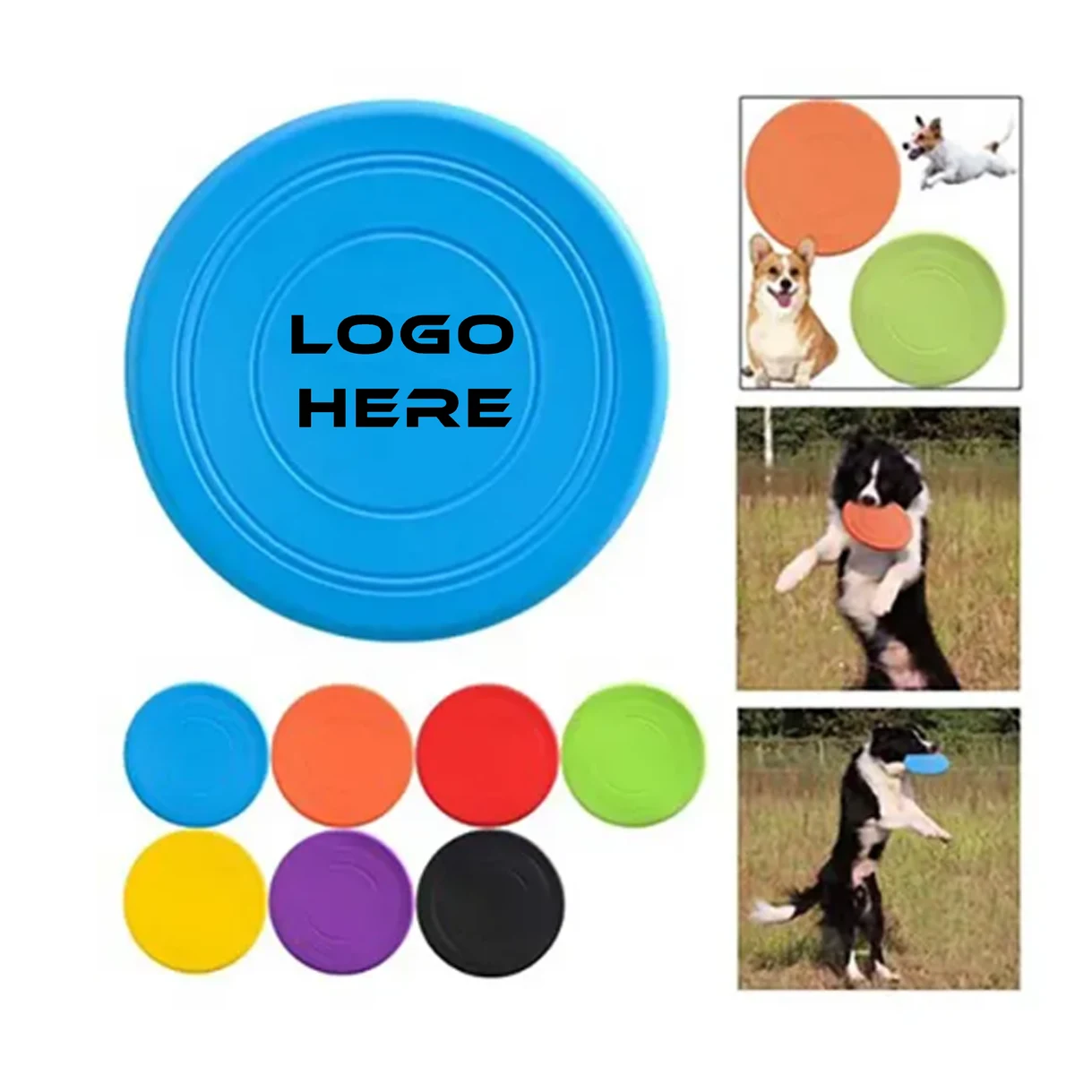 Bite-Resistant Dog Flying Disc 1