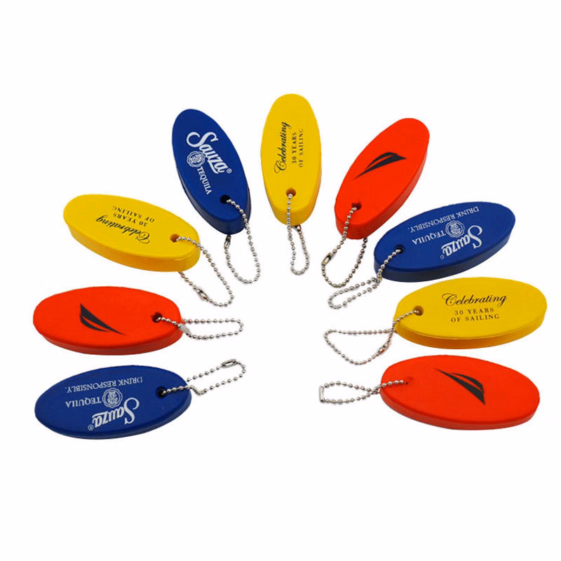 Floating Boating Key Chain