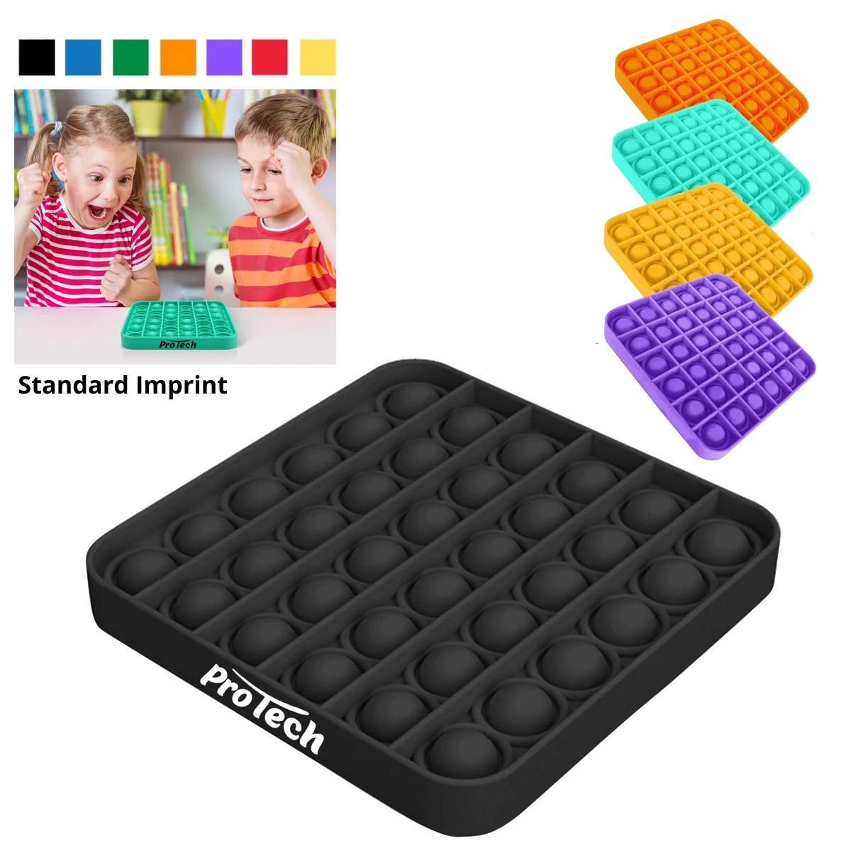 Classic Pop It Fidget Toy - Square 1