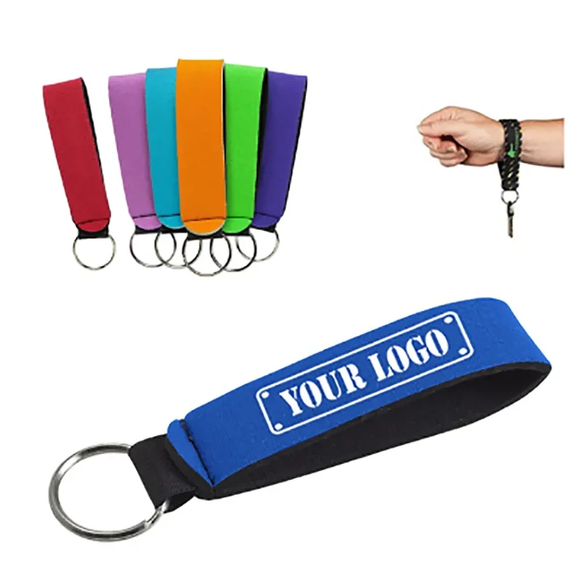 Neoprene Keychain Wrist Straps 1