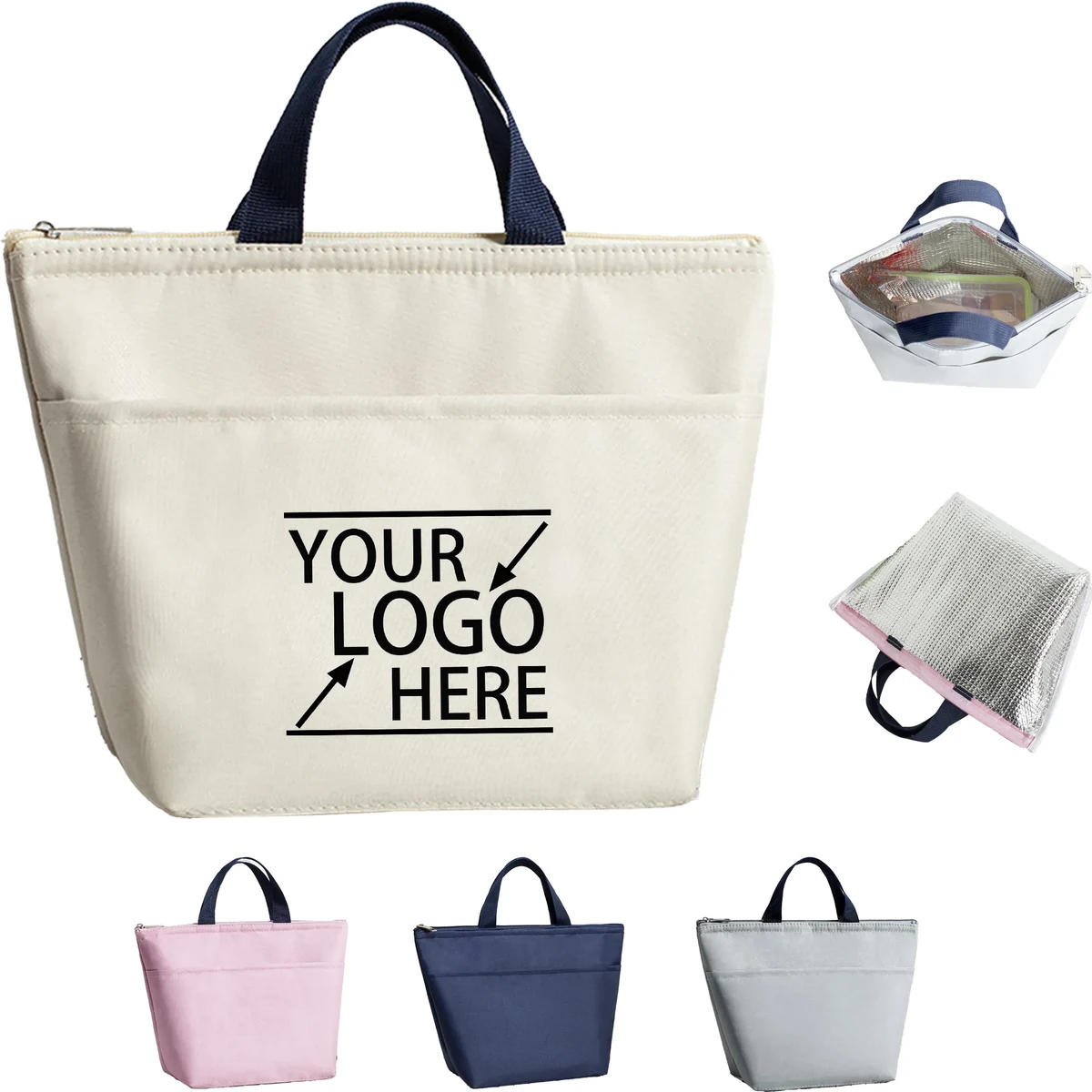 Hand-Carried Oxford Cloth Insulated Bag 1