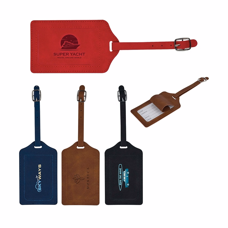 Hawthorne Recycled PU Luggage Tag