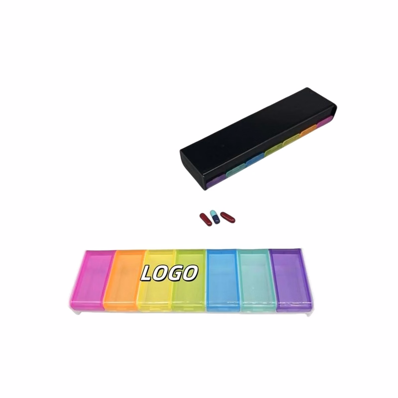 Colorful Portable Moisture Proof Medicine Box