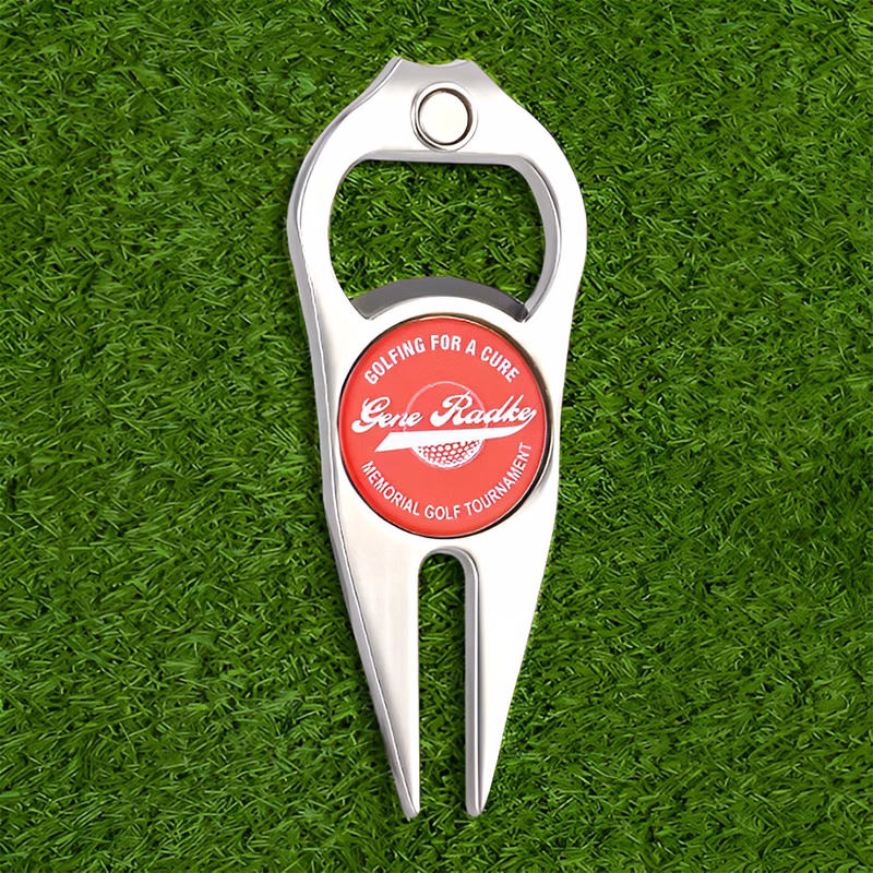 Logo Divot Tool with Bottle Opener