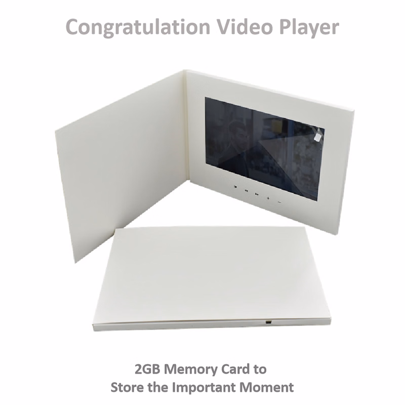 7" Congratulation Video Player