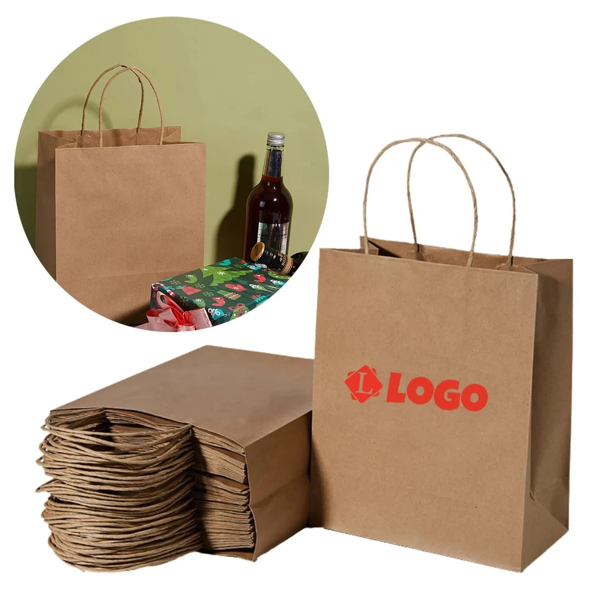 Premium Kraft Paper Bags 1