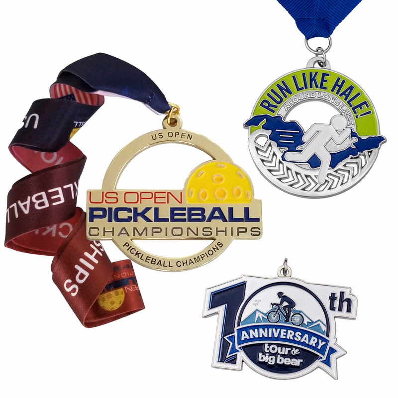 Custom Die Cast Medals (1-3/4")