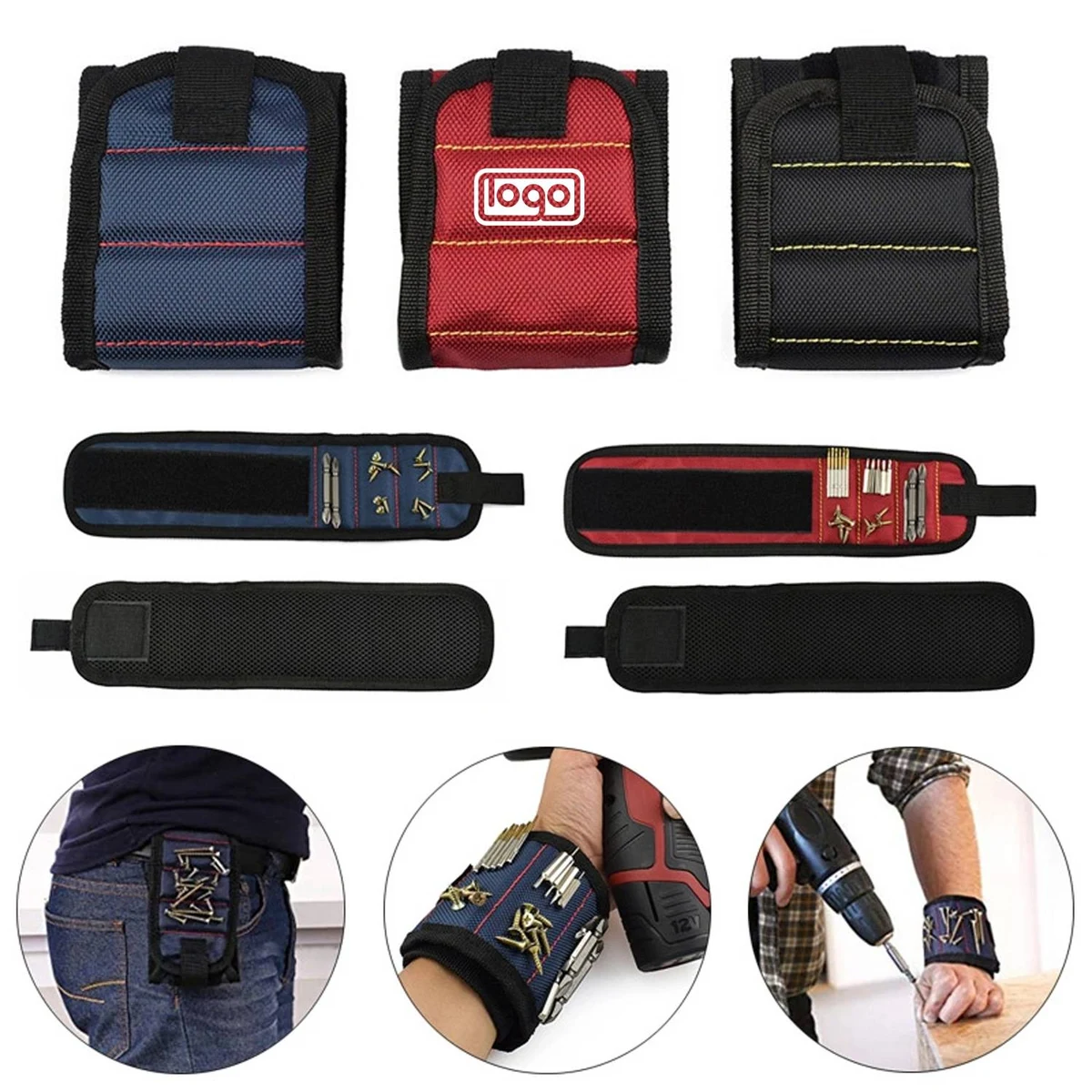 Strong Magnetic Wristband For Screw Nail 1