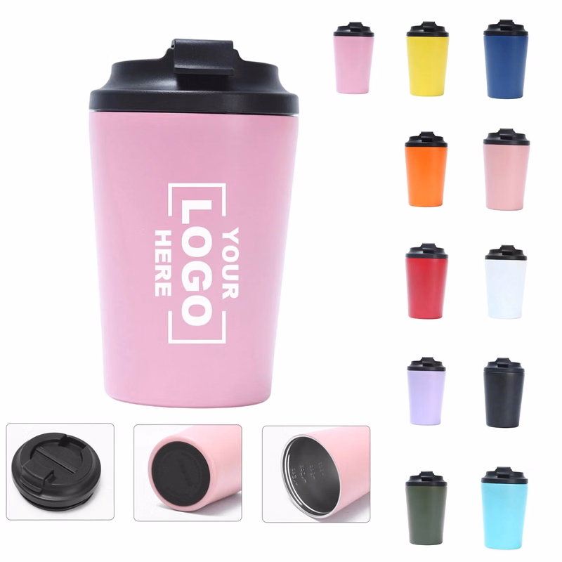 12oz Insulated Coffee Cup With Graduation