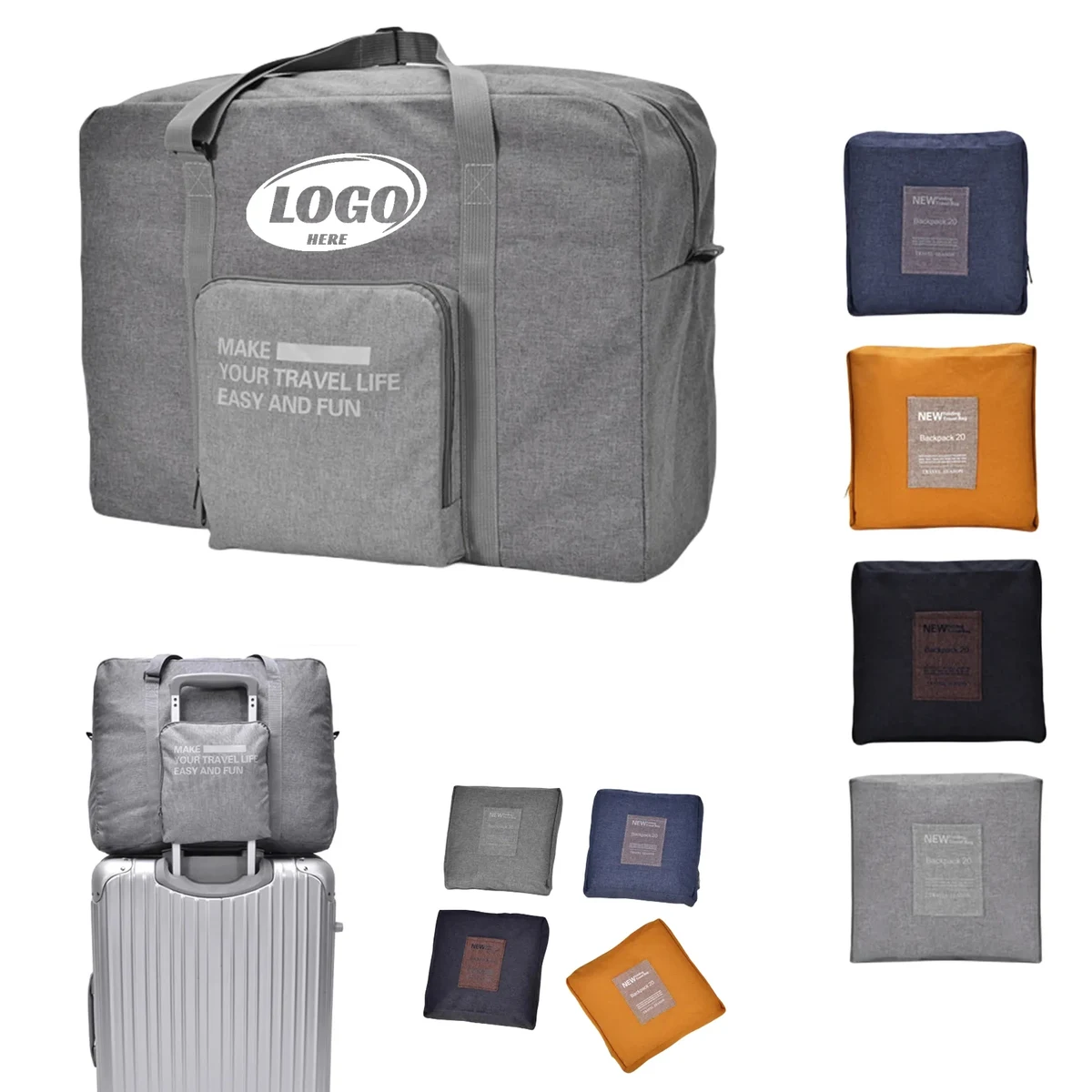 Foldable Travel Waterproof Duffel Bag 1
