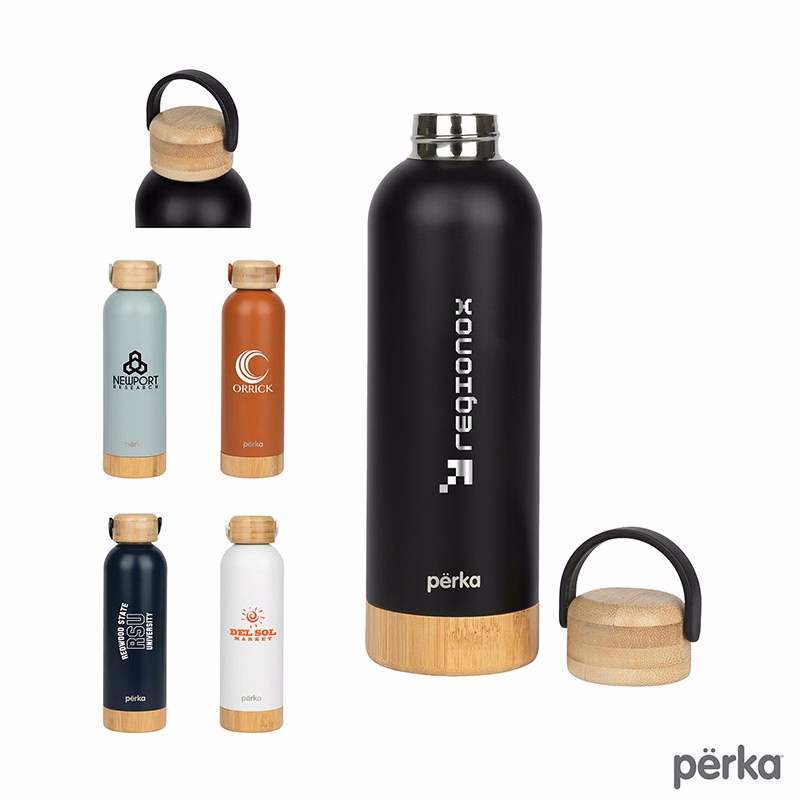 Perka® Dresden 18 oz. Double Wall, Stainless Steel Water Bottle