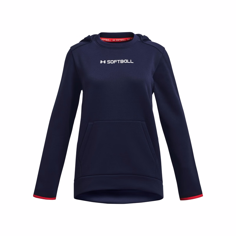 Armour Fleece Girls' Softball Hoodie