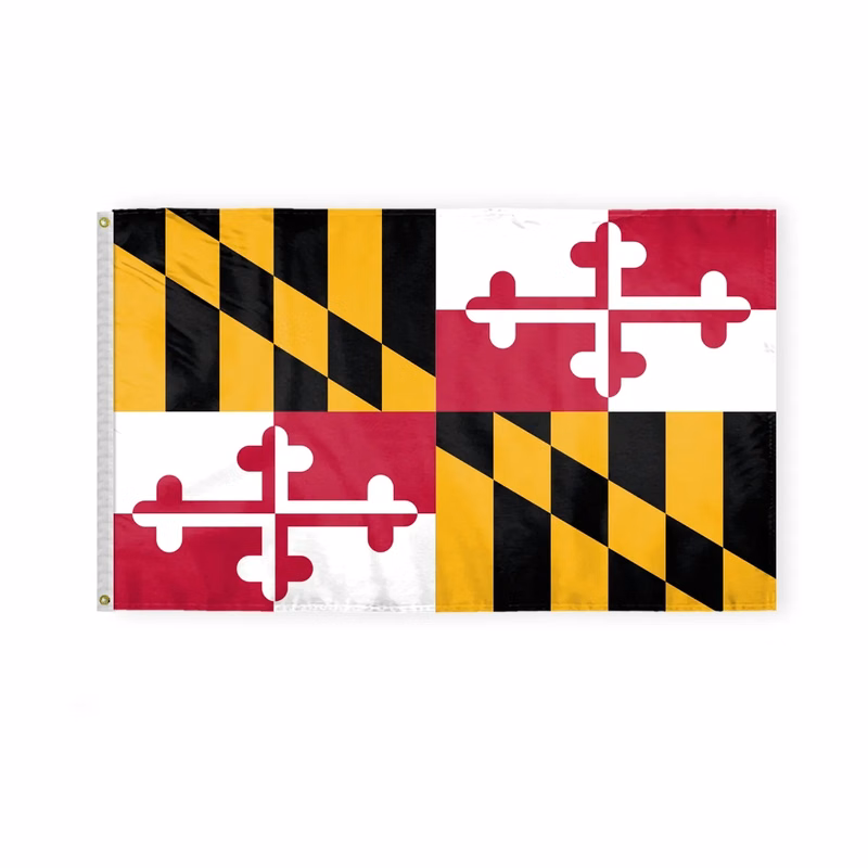 3'x5' Maryland ePoly Printed Flags