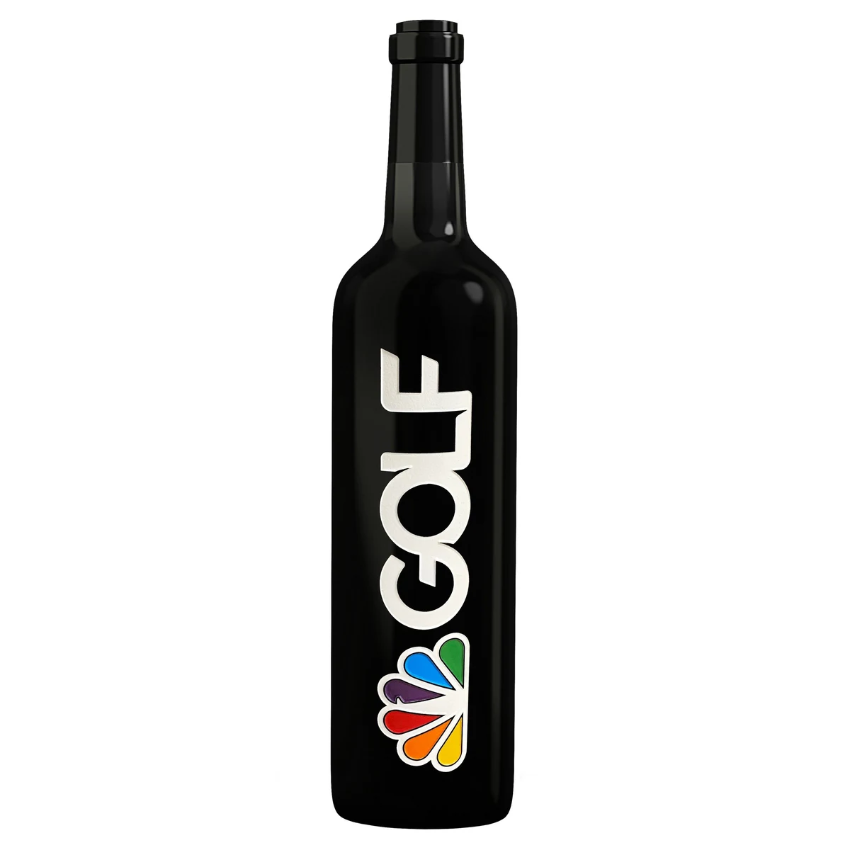 Deep Etched House Wine Bottle 1